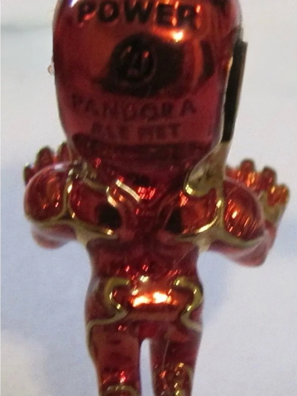 PANDORA MARVEL THE AVENGERS IRON MAN FIND YOUR POWER CHARM NWOT
